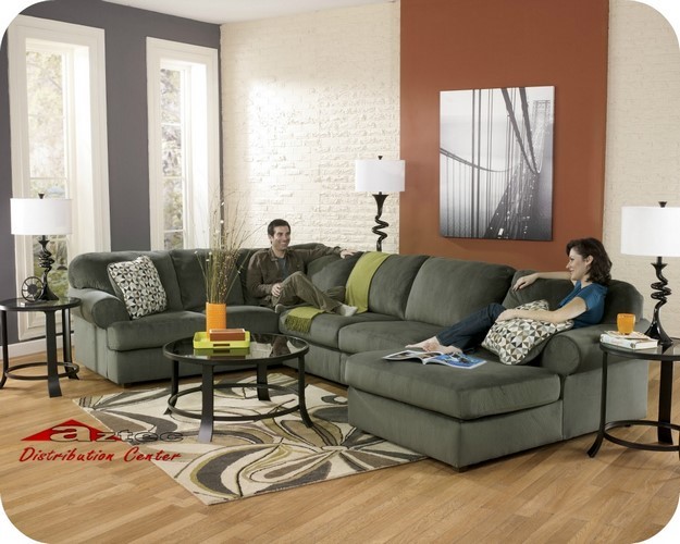 39803 JESSA PLACE PEWTER SECTIONAL