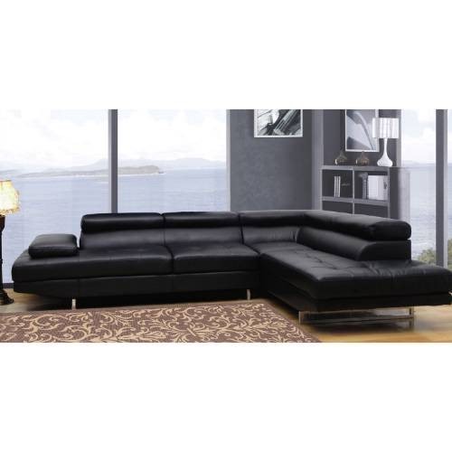 - U8136 | BLACK LIVING ROOM SECTIONAL -{IN STOCK}