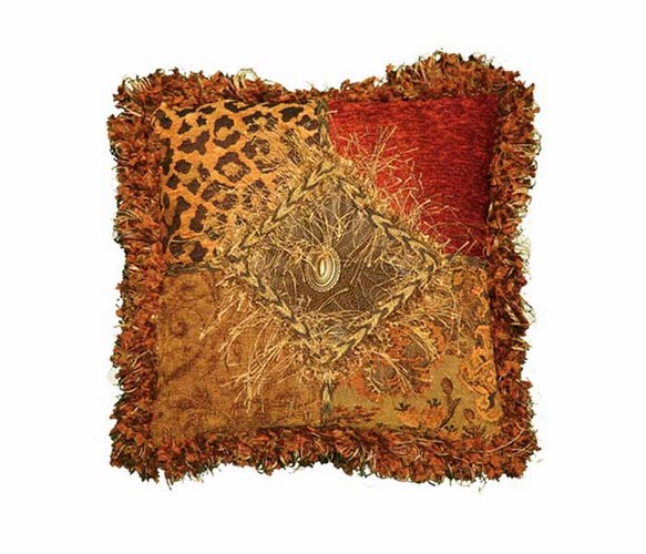 AUTUMN SQ W/DIAMOND PILLOW