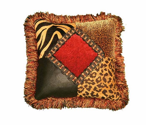 ANIMAL W/RED DIAMOND PILLOW